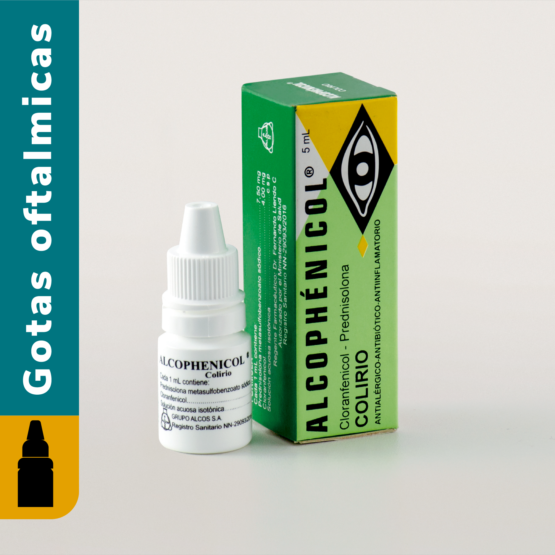 ALCOPHENICOL COLIRIO FCO. X 5 ML